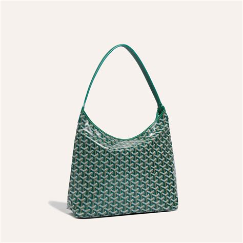 goyard cap vert green|Goyard boheme hobo price.